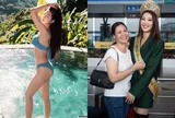 Hoa hậu diện bikini khoe làn da trắng như bông bưởi, có mẹ là Hiệu trưởng, bố là Phó viện trưởng