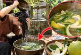 Mẹo nấu vỏ bưởi gội đầu kích tóc con mọc tua tủa