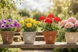Chọn 1 bình hoa bạn thích nhất sẽ nói trước tháng 10 công việc bạ như thế nào?