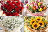 Hãy chọn 1 bó hoa bạn thích nhất