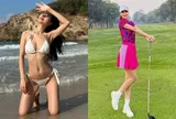 Cô công nhân cao gần 1m8 chăm mặc bikini khoe dáng gợi cảm, tuổi thơ đi xin ăn nay chơi golf "như cơm bữa"