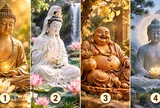 Chọn 1 bức tượng Phật bạn thấy thu hút nhất để xem khả năng giữ bình tĩnh