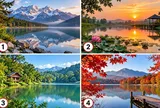 Chọn 1 mặt hồ bạn thấy yên tĩnh nhất, điều đó tiết lộ gì về bạn?