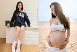 Ái nữ đại gia Việt khoe bụng bầu lần 5 ở tuổi 27, được khen "hợp chửa" vì ngày càng xinh