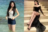 Con gái cô giúp việc ở Khánh Hòa lớn lên thành mỹ nhân "trăm tỷ", chăm mặc cắt xẻ khoe chân dài miên man