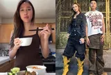 Con gái Thái VG trổ tài vào bếp nấu món Việt, xinh như hoa hậu còn giỏi giang khiến bố tự hào