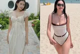 Tiểu thư Hà thành hiếm hoi diện áo tắm sau sinh con với chồng cầu thủ, body đẹp mê khiến dân tình xuýt xoa
