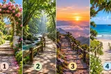 Chọn 1 lối đi bạn muốn bước vào, xem điều mới mẻ nào sắp mở ra