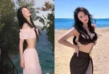 Mỹ nhân đi show thực tế "hốt" luôn chồng quân nhân, sau sinh mặc bikini khoe vòng eo đẹp ngất ngây