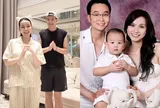 Con trai sinh năm 2010 của Hoa hậu Thùy Lâm và chồng Tiến sĩ điển trai, cao lớn, khiến bố tuyển con dâu từ sớm