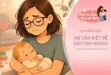 Có sự khác biệt giữa trẻ khóc và trẻ cười sau khi thức dậy, 5 sự thật mà nhiều bà mẹ hiểu sai