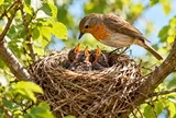 Tại sao chim lại làm tổ hướng lên trời? Mưa bão thì sao, chẳng phải ướt hết ư?