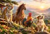 Tiền đến tay ai nấy hưởng, 4 con giáp làm giàu từ tay trắng