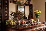3 loại cây đặt lên bàn thờ: Cây càng xanh người càng giàu có