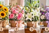 Chọn 1 lẵng hoa bạn thấy đẹp nhất