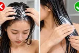 Tại sao không nên để dầu xả dính lên da đầu?