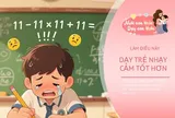 Con hay nghĩ ngợi, dễ buồn vì một câu nói của bạn, bố mẹ làm điều này dạy con tự tin và giỏi giang