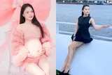 Cô gái Lào Cai khiến sao nam VTV say đắm, bầu "vượt mặt" vẫn xinh rạng rỡ, sinh xong trẻ như chị gái của con