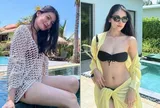 Á hậu Việt Nam bí mật mang thai và sinh con với chồng thạc sĩ, sau sinh mặc bikini khoe dáng nuột nà