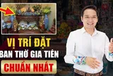 Bàn thờ để tầng 1 có được không?