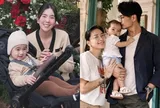 2 con sao Việt "ngoại giao" khắp cả phố: Ái nữ Ngô Thanh Vân về quê ngoại Na Uy, quý tử Mai Ngọc gặp ai cũng chào