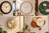 Chọn chiếc đồng hồ treo tường bạn thích nhất