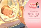 Trẻ sinh vào ban ngày và trẻ sinh ban đêm có điểm khác biệt nào? 4 điều bố mẹ nên biết