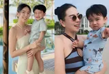 Quý tử Mai Ngọc hơn 1 tuổi đã phát âm vanh vách chuẩn "con nhà nòi", nữ MC tự hào vì nhóc tỳ hơn mẹ