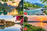 Chọn 1 dòng sông bạn thấy bình yên nhất