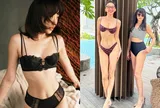 Nữ sinh trường Y khổ luyện để có cơ bụng như tạc tượng, mặc bikini nóng bỏng đứng cạnh mẹ ruột tưởng 2 chị em