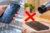 Điện thoại bị ướt, có nên dùng máy sấy tóc để sấy?