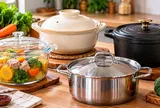 Bạn đang dùng loại nồi chất liệu gì: Gang, thủy tinh, inox hay gốm sứ?