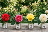 Chọn 1 bông hoa hồng bạn thích nhất