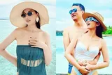 Tiểu thư Hà Nội chăm đeo kim cương mặc bikini nóng bỏng, sinh con trai liền được chồng đại gia tặng xe sang 4 tỷ