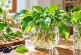 Cách trồng trầu bà thủy sinh xanh tươi quanh năm, rễ khỏe lá đẹp