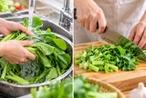 Nên rửa rau xong mới thái hay thái xong mới rửa?