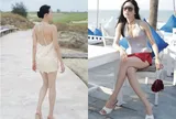 Mỹ nhân Việt cao 1m77 được chồng Tiến sĩ cầu hôn ở Pháp, mặc mốt lộ nội y khoe vòng eo đẹp mê sau sinh con