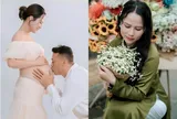 Cô gái Đồng Tháp đốn tim chàng thủ môn cao 1m89 ở quán net, giờ khoe bụng bầu sắp "vỡ chum" xinh rạng rỡ