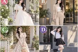 Hãy chọn bộ đồ mà bạn cho là hợp với cô gái trong ảnh nhất?