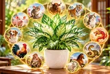 Tuổi con giáp nào thích hợp trồng cây ngọc ngân phong thủy?