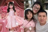 Con gái Quách Ngọc Tuyên lên 7 tuổi xinh xắn ra dáng mẫu nhí, được bố mẹ đặt tên thật nghe vừa lạ vừa hay