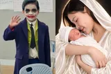 Con sao Việt hóa trang Halloween: Đàm Vĩnh Hưng dậy sớm giúp quý tử làm Joker, Thúy Diễm ở cữ vẫn cùng ái nữ "bắt trend"