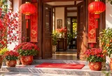 Tại sao nhiều người để đồ màu đỏ trước cửa nhà?