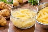Vì sao nên ngâm khoai tây trước khi nấu?