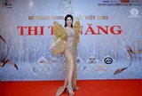 Thí sinh Nguyễn Thị Thanh Huyền đoạt lấy danh hiệu “Người đẹp dạ hội” đêm thi tài năng Nữ hoàng doanh nhân đất Việt 2022