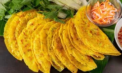 Cách pha bột bánh xèo đúng chuẩn, bánh giòn tan, vàng ruộm