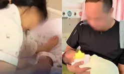 Thấy mẹ U50 đau bụng, con gái 26 tuổi đưa đi khám ai ngờ bà chuyển dạ sinh con, không hề biết mình có thai