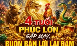 4 tuổi Phúc lớn gặp may, buôn bán lời lãi đậm