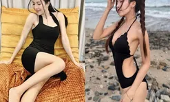 Hot girl Nhật Ký Vàng Anh là tiểu thư "trâm anh thế phiệt", U40 chăm diện bikini khoe dáng nóng bỏng