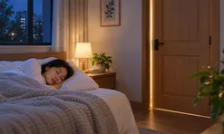 Có nên đóng cửa phòng khi ngủ?